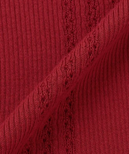 sense of wonder / センス オブ ワンダー ニット・セーター | プチハイネックフリルセーター【日本製】 | 詳細4