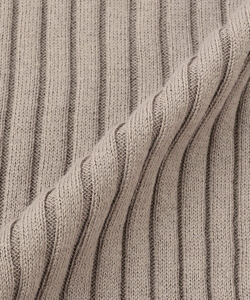 sense of wonder / センス オブ ワンダー ニット・セーター | 【オーガニック】フリル衿リブセーター【日本製】 | 詳細4