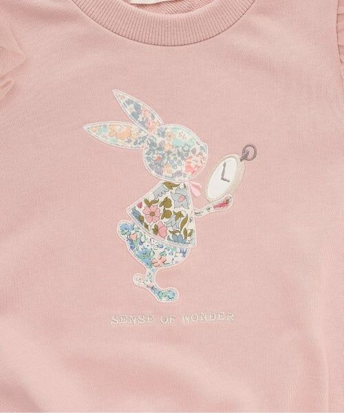 sense of wonder / センス オブ ワンダー スウェット | リバティウサギ時計トレーナー | 詳細3