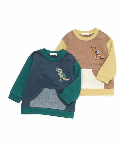 sense of wonder / センス オブ ワンダー スウェット | リバティコリアンダー恐竜トレーナー | 詳細8