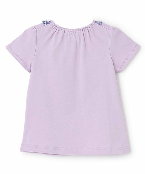 sense of wonder / センス オブ ワンダー Tシャツ | 【クロミ】LibertyアップリケTシャツ | 詳細1