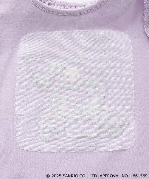 sense of wonder / センス オブ ワンダー Tシャツ | 【クロミ】LibertyアップリケTシャツ | 詳細5