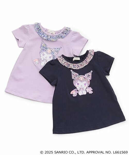 sense of wonder / センス オブ ワンダー Tシャツ | 【クロミ】LibertyアップリケTシャツ | 詳細9