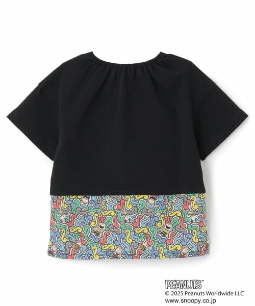 sense of wonder / センス オブ ワンダー Tシャツ | 【PEANUTS】切替Tシャツ | 詳細1