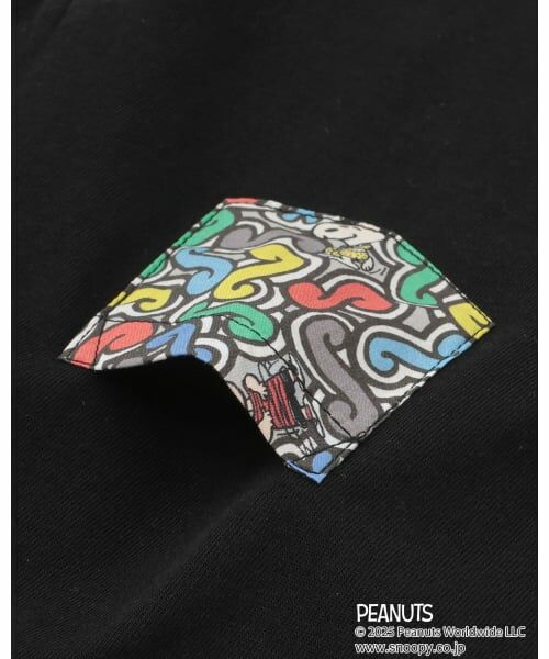 sense of wonder / センス オブ ワンダー Tシャツ | 【PEANUTS】切替Tシャツ | 詳細3