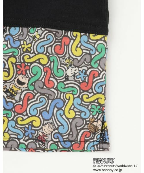 sense of wonder / センス オブ ワンダー Tシャツ | 【PEANUTS】切替Tシャツ | 詳細5