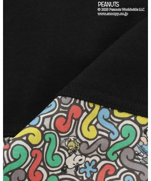 sense of wonder / センス オブ ワンダー Tシャツ | 【PEANUTS】切替Tシャツ | 詳細7