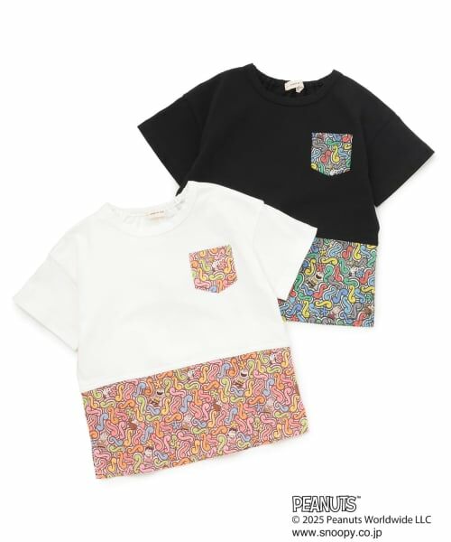 sense of wonder / センス オブ ワンダー Tシャツ | 【PEANUTS】切替Tシャツ | 詳細8