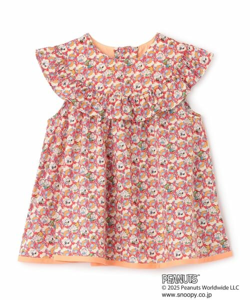 sense of wonder / センス オブ ワンダー その他トップス | 【PEANUTS】フリルチュニック（赤）