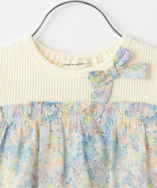 sense of wonder / センス オブ ワンダー その他トップス | 花柄ドッキング長袖チュニック | 詳細2