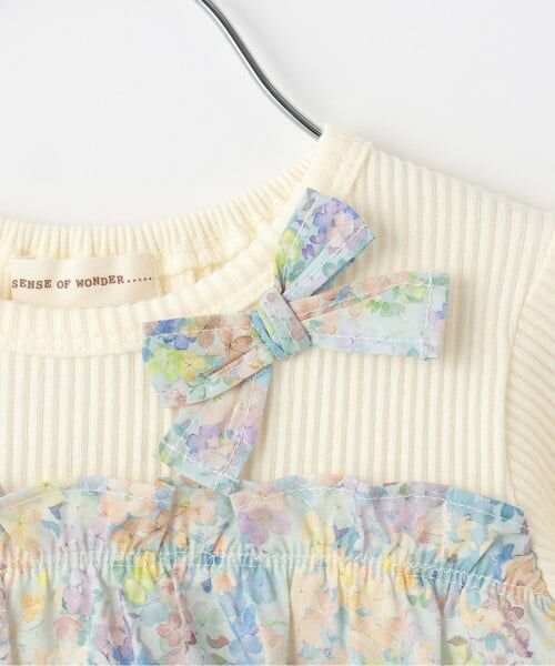 sense of wonder / センス オブ ワンダー その他トップス | 花柄ドッキング長袖チュニック | 詳細3