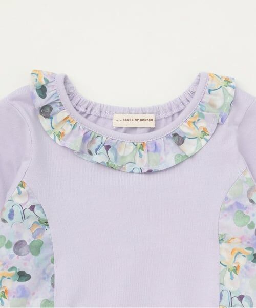 sense of wonder / センス オブ ワンダー その他トップス | 花柄切替えティアードチュニック | 詳細2