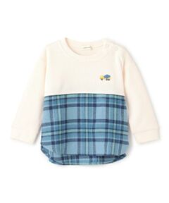 sense of wonder / センス オブ ワンダー スウェット | チェック切替トレーナー