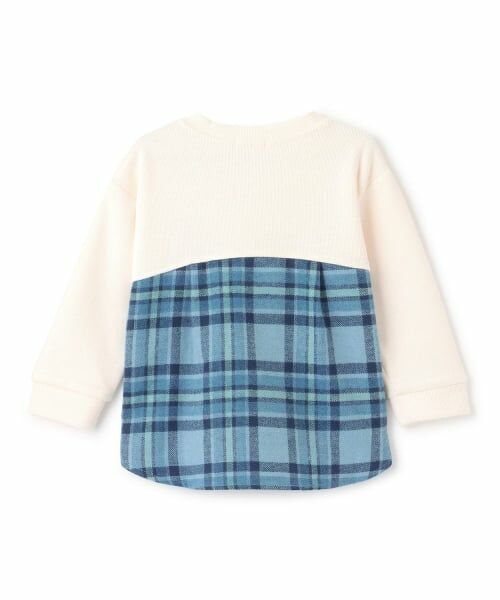 sense of wonder / センス オブ ワンダー スウェット | チェック切替トレーナー | 詳細1