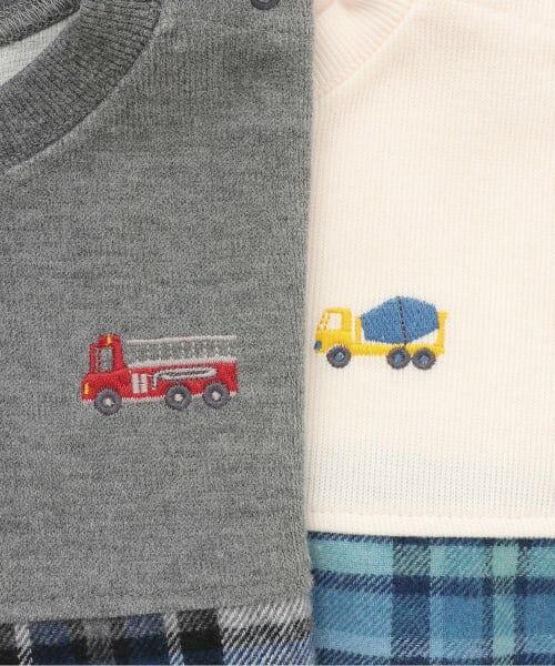 sense of wonder / センス オブ ワンダー スウェット | チェック切替トレーナー | 詳細3