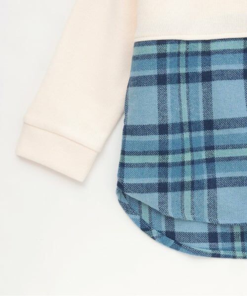 sense of wonder / センス オブ ワンダー スウェット | チェック切替トレーナー | 詳細5