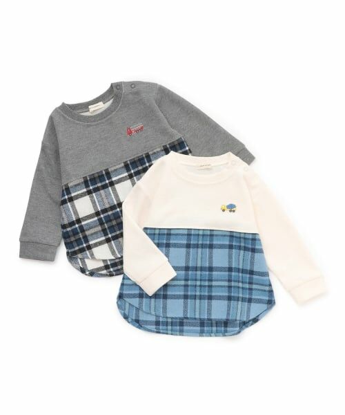 sense of wonder / センス オブ ワンダー スウェット | チェック切替トレーナー | 詳細7