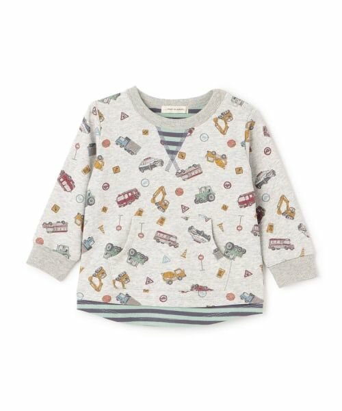 sense of wonder / センス オブ ワンダー スウェット | 働くクルマトレーナー（ライト グレー）