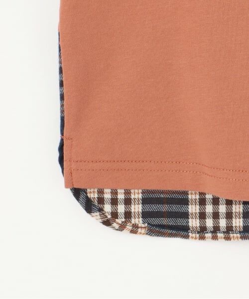 sense of wonder / センス オブ ワンダー Tシャツ | 恐竜アップリケ長袖Tシャツ | 詳細5