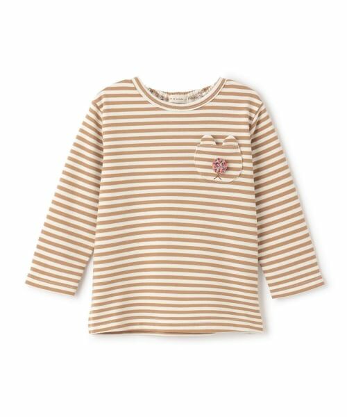 sense of wonder / センス オブ ワンダー スウェット | ボーダートレーナー（キャメル）