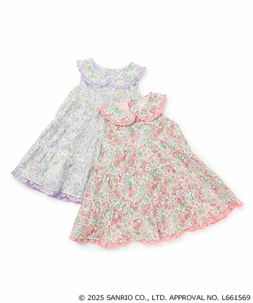 sense of wonder / センス オブ ワンダー ミニ丈・ひざ丈ワンピース | 【マイメロディ】Libertyワンピース | 詳細8