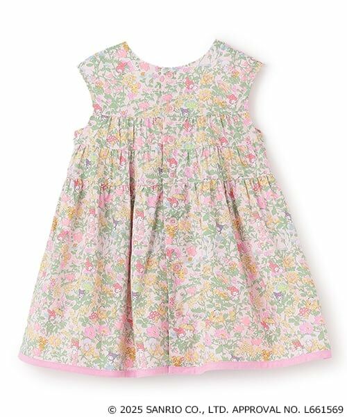 sense of wonder / センス オブ ワンダー ミニ丈・ひざ丈ワンピース | 【マイメロディ・クロミ】Libertyワンピース | 詳細1