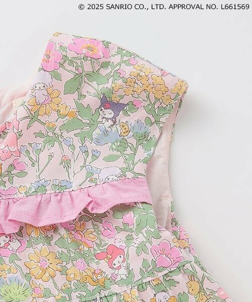 sense of wonder / センス オブ ワンダー ミニ丈・ひざ丈ワンピース | 【マイメロディ・クロミ】Libertyワンピース | 詳細3
