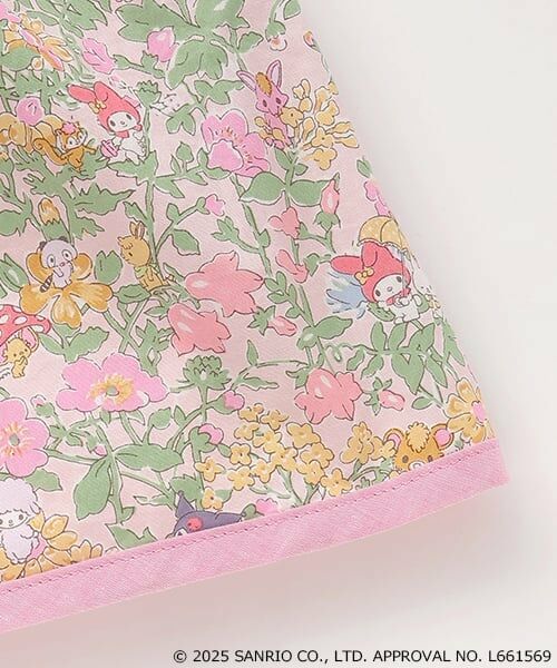 sense of wonder / センス オブ ワンダー ミニ丈・ひざ丈ワンピース | 【マイメロディ・クロミ】Libertyワンピース | 詳細5