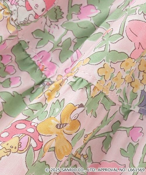 sense of wonder / センス オブ ワンダー ミニ丈・ひざ丈ワンピース | 【マイメロディ・クロミ】Libertyワンピース | 詳細9