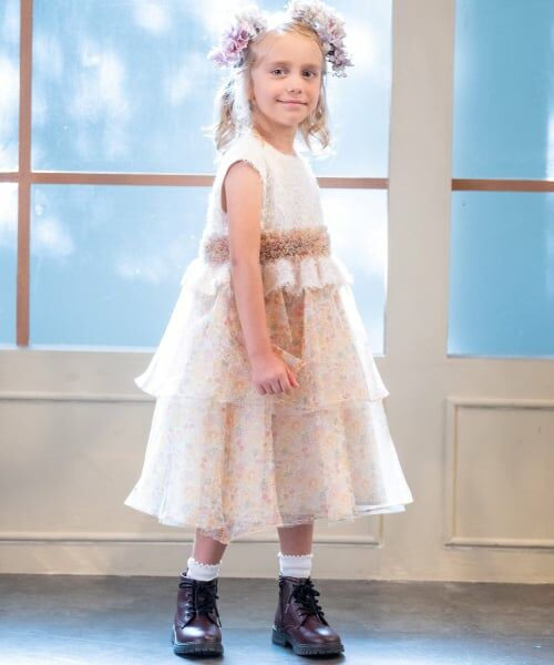 sense of wonder / センス オブ ワンダー ミニ丈・ひざ丈ワンピース | リバティオーガンジーワンピース【日本製】 | 詳細12