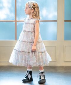 sense of wonder / センス オブ ワンダー ドレス | リバティプリントチュールドレス【日本製】