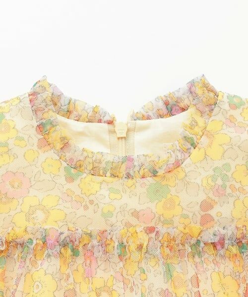 sense of wonder / センス オブ ワンダー ドレス | リバティプリントチュールドレス【日本製】 | 詳細2