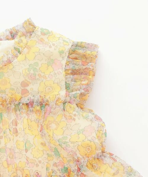 sense of wonder / センス オブ ワンダー ドレス | リバティプリントチュールドレス【日本製】 | 詳細3