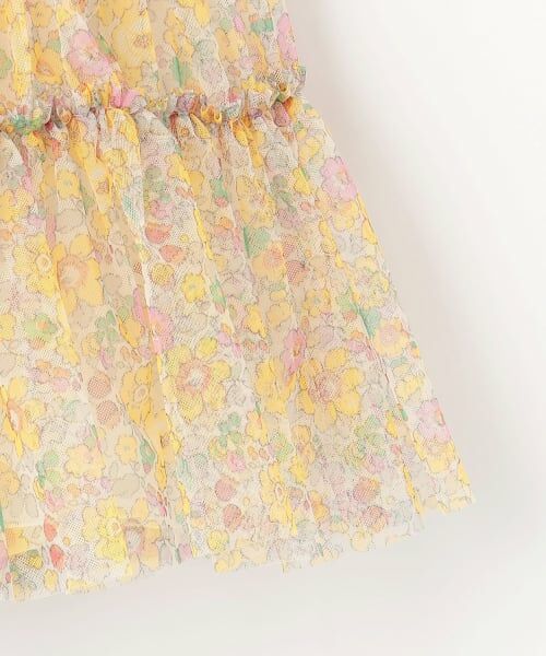 sense of wonder / センス オブ ワンダー ドレス | リバティプリントチュールドレス【日本製】 | 詳細4