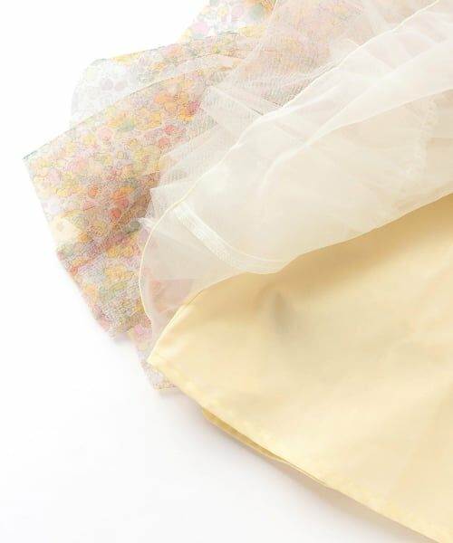 sense of wonder / センス オブ ワンダー ドレス | リバティプリントチュールドレス【日本製】 | 詳細5