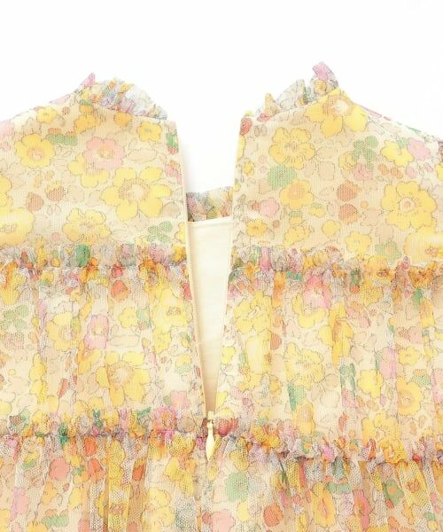 sense of wonder / センス オブ ワンダー ドレス | リバティプリントチュールドレス【日本製】 | 詳細6