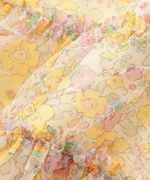 sense of wonder / センス オブ ワンダー ドレス | リバティプリントチュールドレス【日本製】 | 詳細7
