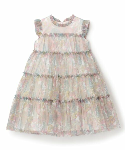 sense of wonder / センス オブ ワンダー ドレス | リバティプリントチュールドレス【日本製】 | 詳細9