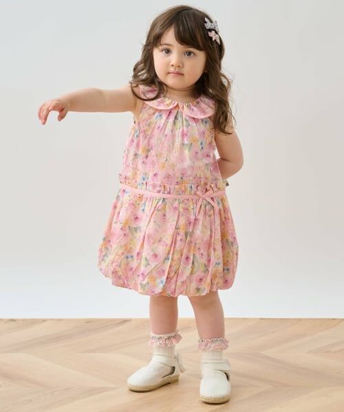 sense of wonder / センス オブ ワンダー ミニ丈・ひざ丈ワンピース | ローズガーデンワンピース | 詳細12
