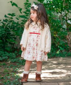 sense of wonder / センス オブ ワンダー ミニ丈・ひざ丈ワンピース | 【オーガニック】野イチゴ袖なしバルーンワンピース【日本製】