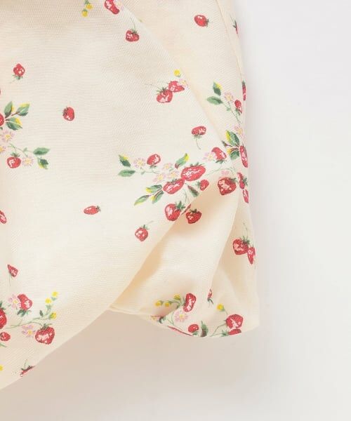 sense of wonder / センス オブ ワンダー ミニ丈・ひざ丈ワンピース | 【オーガニック】野イチゴ袖なしバルーンワンピース【日本製】 | 詳細4