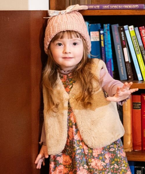 sense of wonder / センス オブ ワンダー ダウンジャケット・ベスト | リバティファーベスト（ベージュ）