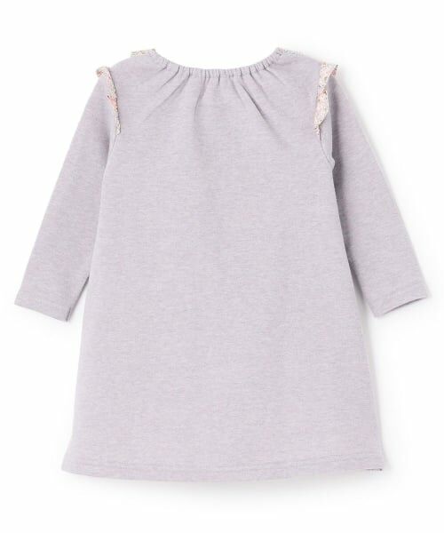 sense of wonder / センス オブ ワンダー ミニ丈・ひざ丈ワンピース | ラメ裏毛ウサギポシェットワンピース | 詳細1