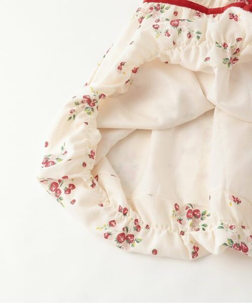 sense of wonder / センス オブ ワンダー ミニ丈・ひざ丈ワンピース | 【オーガニック】野イチゴ長袖バルーンワンピース【日本製】 | 詳細5