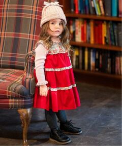 リバティフリルジャンパースカート