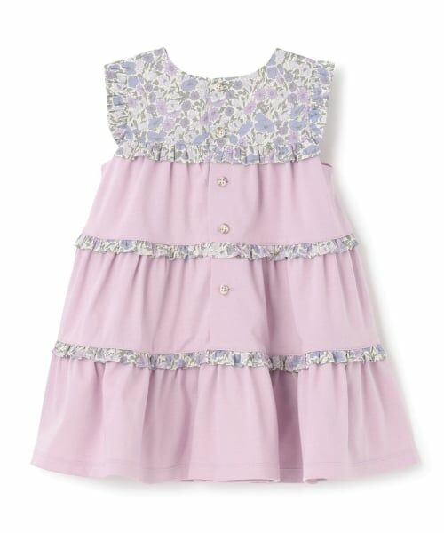 sense of wonder / センス オブ ワンダー ミニ丈・ひざ丈ワンピース | リバティフリルジャンパースカート | 詳細1