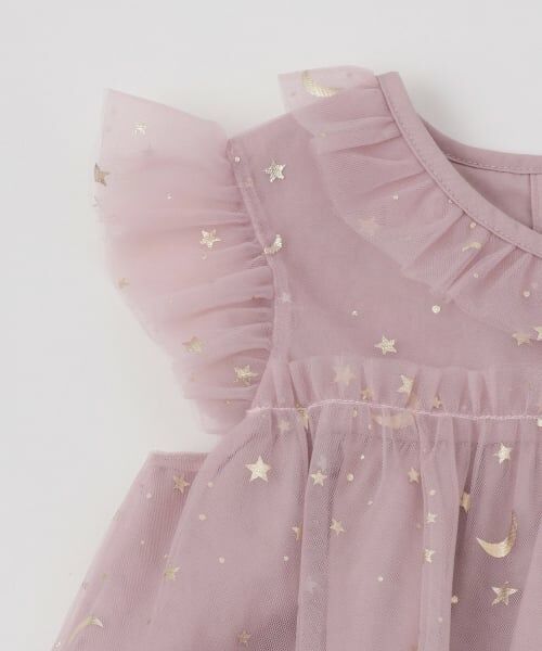 sense of wonder / センス オブ ワンダー ミニ丈・ひざ丈ワンピース | スターチュールワンピース | 詳細3