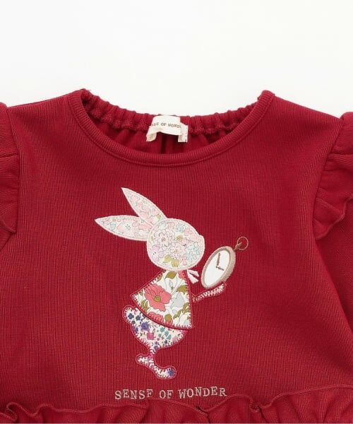 sense of wonder / センス オブ ワンダー ミニ丈・ひざ丈ワンピース | リバティウサギ時計ワンピース | 詳細2