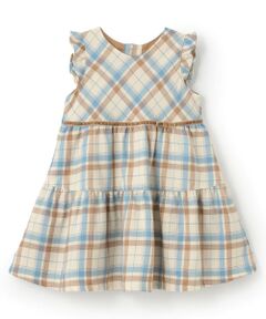 sense of wonder / センス オブ ワンダー ミニ丈・ひざ丈ワンピース | チェックジャンパースカート