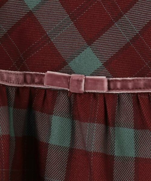 sense of wonder / センス オブ ワンダー ミニ丈・ひざ丈ワンピース | チェックジャンパースカート | 詳細4